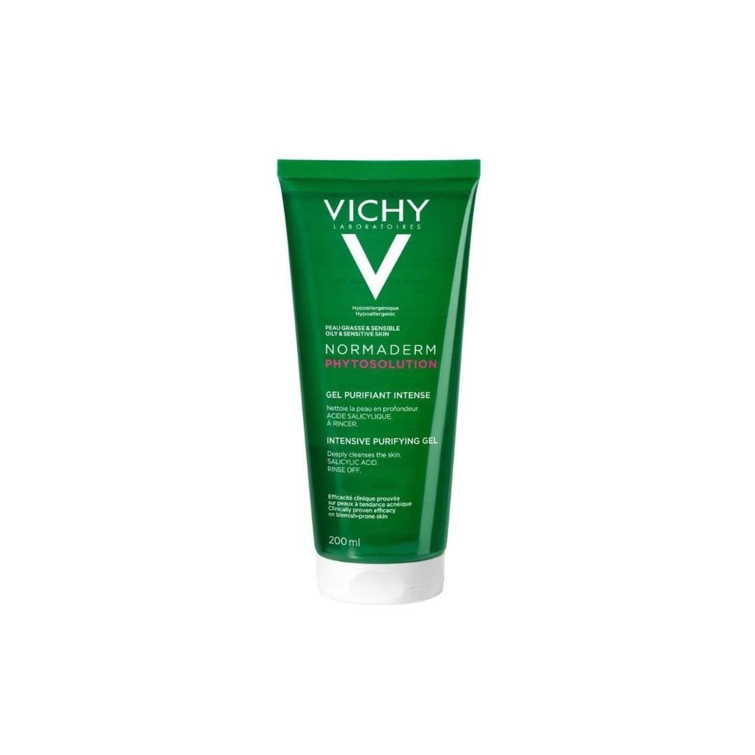 vichy-normaderm-phytosolution-gel-purifiant-intense-peau-grasse-acneique-200ml-4.jpg Vichy Normaderm Phytosolution Gel Purifiant Intense Peau Grasse Acnéique | 200ml – Image 1