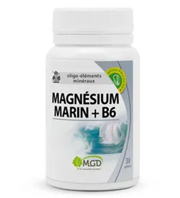 3505630600844 MGD MAGNESIUM MARIN +B6 30 GELULES – Image 1