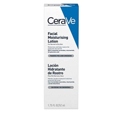 CeraVe Crème Hydratante Visage Peau Normale à Sèche | 52ml