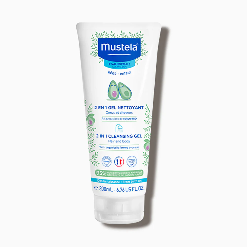 Mustela-Gel-Nettoyant-2-en-1-a-l_avocat-BIO-200ml-nova-parapharmacie-casablanca_13313792-1320-4346-a770-c8205896c16d Mustela Gel Nettoyant 2 en 1 à l'avocat BIO. – Image 1